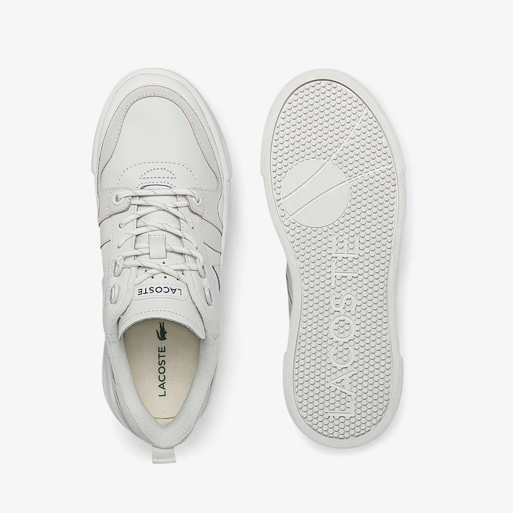 Lacoste Women's L002 Leather Sneakers - 6.5 - Picture 5 of 6